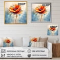 thumbnail image 4 of Designart "Dance Of Vibrant Red Poppies" Poppy Floater Framed Wall Art Prints, 4 of 5