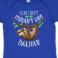 thumbnail image 4 of Inktastic Our 1st Mothers Day Together Cute Mom and Baby Sloth Boys or Girls Baby Bodysuit, 4 of 5