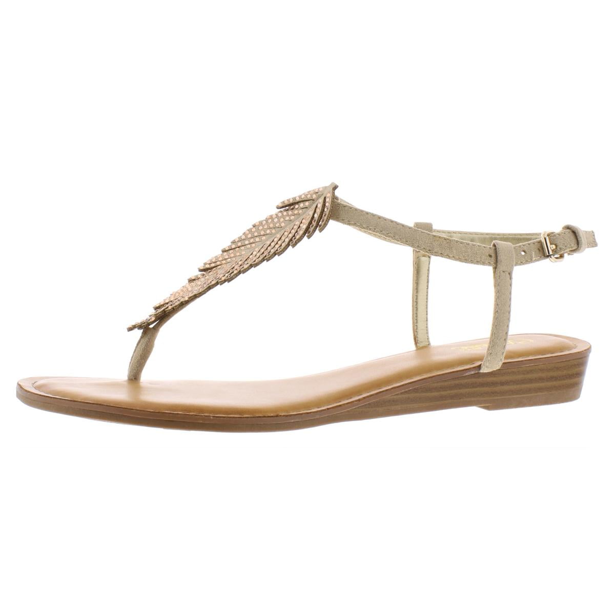 carlos santana feather sandals