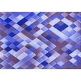thumbnail image 1 of Ahgly Company Machine Washable Indoor Rectangle Transitional Purple Amethyst Purple Area Rugs, 2' x 4', 1 of 7