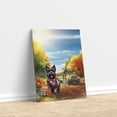 thumbnail image 3 of Goodbye Summer Scottish Terrier Hello Fall Time for School Vertical Matte Canvas Poster Scottie Dog Lover Gifts Wall Art Home Decor - 02014, 3 of 5