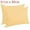 Yellow, variant on PiccoCasa 2Pcs Cotton Pillowcases Zippered Queen Pillow Covers, 20"x30", Dark Purple