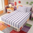 thumbnail image 2 of Erosebridal Mid-Century Line Pattern Zipper Full Size Comforter Sets with Fitted Sheet and 2 Pillowcases,Aesthetic Lines Zipper Bedding Set,Light Gray Reversible,4 Pieces, 2 of 7