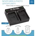 thumbnail image 2 of BL-H1 Dual y Charger for Olympus OM-D E-M1 Mark II Camera, 2 of 4