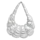 thumbnail image 3 of Bolso Mano Cloud para Mujer Plisado PU Axila Viajes Al Aire Libre (Beige), 3 of 8