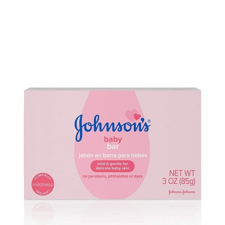Johnson's Baby Bath Bar Soap, 3 oz. (Best Baby Soap Brands In India)