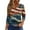 Navy, variant on ASDFVBKG Patriotic 3/4 Length Sleeve Women's Shirts V Neck Tshirts Festival Trendy Summer Striped Stars Casual Fashion Fourth Of July Blouses 3XL