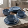 thumbnail image 5 of Mainstays 6.1in Darby Blue Stoneware Bowl, 5 of 8