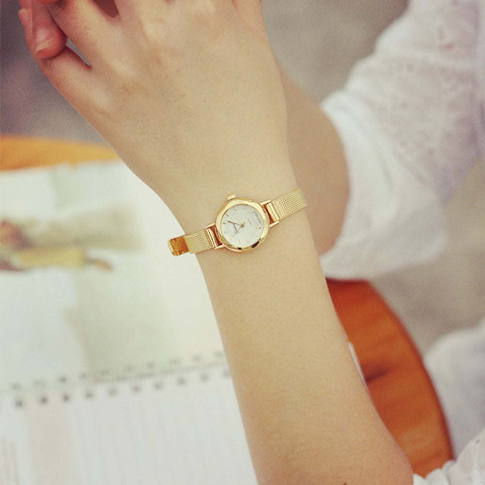 Small gold watches ladies sale