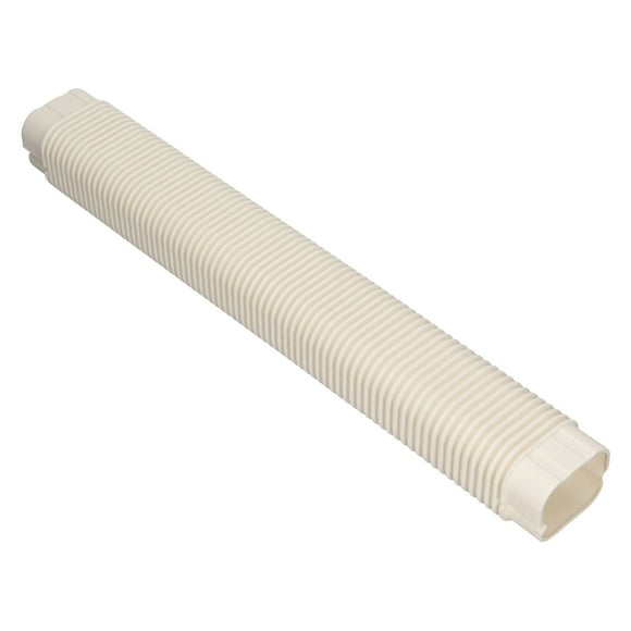 Tubing Cover Hose, White Strong Universal Air Conditioner Tubing Cover Hose PVC Easy To Install Fine Workmanship For 1 To 2 Horsepower For Mini Split