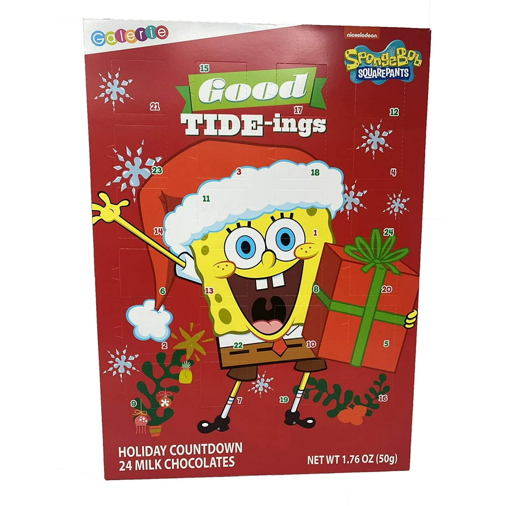 Spongebob Squarepants Advent Calendar, 2020 Christmas Countdown with