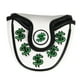 thumbnail image 1 of Golf USD Dollars Mallet Putter Cover Headcover Club Accesorios con blanco grueso Blanco Sharpla Cubierta de cabeza de mazo de golf, 1 of 8