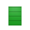 thumbnail image 2 of Hirsh 36 Inch Wide 4 Drawer Metal Lateral File Cabinet for Home and Office, Holds Letter, Legal and A4 Hanging Folders, Screamin' Green, 2 of 5