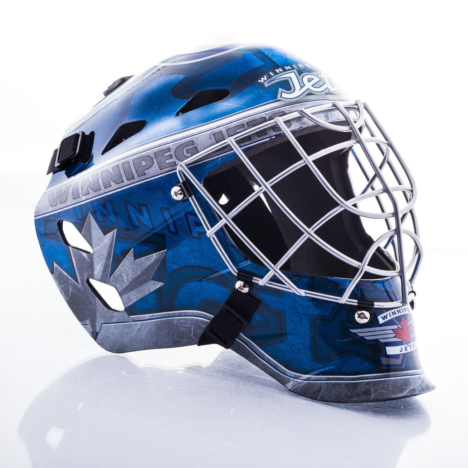 Franklin Sports GFM 1500 NHL Winnipeg Jets Goalie Face Mask, Jets Goalie Face Mask