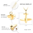 thumbnail image 2 of Airplane Cremation Pendant Small Urns For Ashes Keepsake Urn Necklace, 2 of 5
