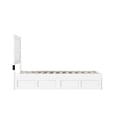 thumbnail image 6 of AFI NoHo Solid Wood Twin Bed with 2 Drawers in White, 6 of 6