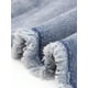 thumbnail image 5 of Chaleco de mezclilla sin mangas para mujer de tallas grandes Agnes Orinda, con dobladillo sin terminar, 2X, azul grisáceo, 5 of 6