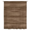 thumbnail image 2 of Brown Wood Grain Sheer Curtains 45 Inches Long, Retro Farmhouse Wooden Plank Light Filering Curtains, Breathable Simi Curtain Privacy Drapes for Kitchen Bathroom Lightweight Small Window Treatment, 2 of 9