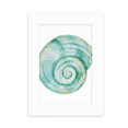 thumbnail image 1 of Snail Marine Life Blue Illustration Desktop Photo Frame Picture Display Decoration Art Painting, 1 of 3