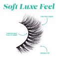 thumbnail image 4 of Salon Perfect Vegan Mink False Eyelashes, Doll Eye Fake Lashes, 678, 6 Pairs, 4 of 6