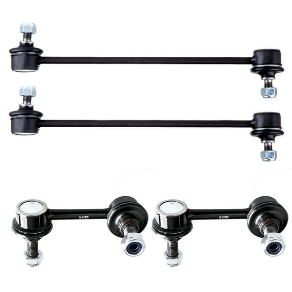 SCITOO 4pcs Suspension Kit Front Sway Bar End Link Rear Sway Bar Endlink 2007 2008 2011 For Sebring For Dodge Avenger Caliber For Jeep Compass Patriot For Mitsubishi Outlander Sport