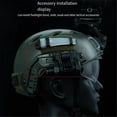 thumbnail image 4 of For FAST Helmet Rail Accessories Multifunctional DIY for Protective Gear Arc Portable Helmet Rail Accessories, C2, 4 of 5