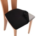 thumbnail image 3 of Paquete de 2 a 5 para sillas de comedor, para asientos de sillas de comedor, 2 piezas BLESIY Forro de asiento, 3 of 8