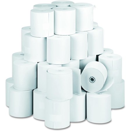 Perfection TMP Financial Rolls, 3 Inches x 150 Feet, White, 50 per Carton (05479)