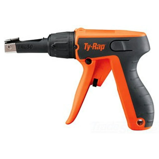 TYRAP(R) ERG50 Cable Tie Gun,LD,18 to 50 lb.,Nylon