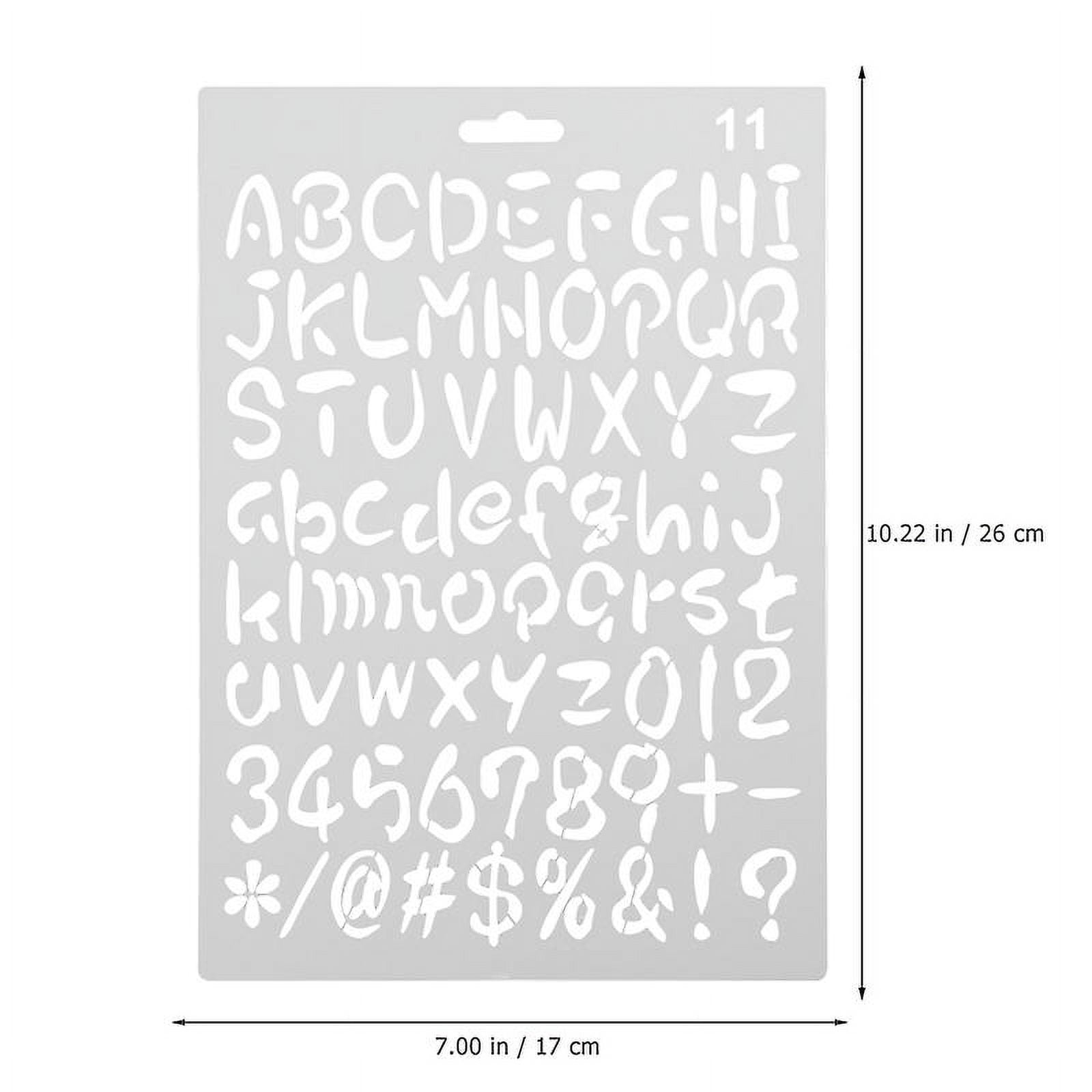 12pcs Journal Stencils