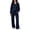 Dark Blue, variant on 2 Piece Sets for Women Fall Outfits Loose Sweatshirt Wide Leg Sweatpants Matching Set Tracksuit Long Sleeve Half Zip Sweatsuit Matching Set