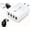 White, variant on Hyper Charge Pro, Hyper Charge Pro Charger, HyperChargePro, 4-Port Quick Charge 3.0 Hub with Temp Control & Fast Charging, USB Plug Fast Charging