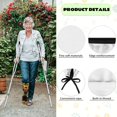 thumbnail image 5 of COEQINE Sunflower Leg Cast Cover Leopard Print Cast Sleeve for Foot Leg Protector Outdoor Protection Leg Cover Stretch Fabric Leg Cast Protector for Women Men Seniors Large, 5 of 7