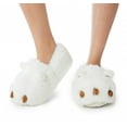 thumbnail image 2 of LEMZONE Cute Animal Slippers for Women Warm Furry Bear Paw Funny House Shoes with Non-skid Bottoms, 2 of 5