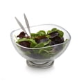 thumbnail image 3 of Nambe Braid Glass Salad Bowl with Servers, 3 of 5