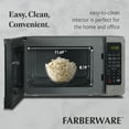 thumbnail image 5 of Farberware Countertop 0.7 cu. ft. Microwave, Stainless Steel, 5 of 5
