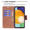 thumbnail image 6 of Feishell Fit for Samsung Galaxy A14 5G 6.6 inch Phone Case with Wrist Strap & ID Credit Card Slots,Premium PU Leather Shockproof Magnetic Clasp Folio Flip Holder Protective Cover,Brown, 6 of 9