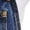 Blue, variant on Taqqpue Womens Casual Jeans Shorts Solid Color Overalls Shorts Jumpsuit under 10 Dollars Plus Size Shorts Women's Casual Denim Shorts Pockets Button Mini Short Overall Shorts Clearance for Women