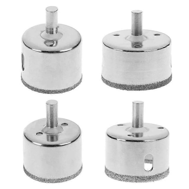 Broca de diamante de 40-50 mm para cortar vidrio, mármol, cerámica, azulejos, granito y madera, con taladro eléctrico estándar.