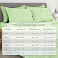 thumbnail image 3 of Lux Decor Collection Super Soft Brushed 6 Piece Bed Sheets Set (California King, Sage), 3 of 9