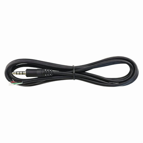 3.5mm to Speaker Wire Stereo Male Plug to Bare Wire Pigtail Connector Adapter Repair Audio Cable for Microphone