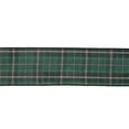 thumbnail image 3 of Northlight 50" Green and Black Plaid 16 Loop Christmas Bow Decoration, 3 of 3