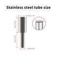 thumbnail image 4 of Satellite Mounting Kit, 200 Lbs Bearing Non Slip Robust Stable Satellite RV Mount Bracket  for Mini Dish, 4 of 7