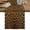 Brown, variant on Blue Leopard Print Short Table Runner 60 Inches Long,Vintage Abstract Animal Patterned Art Cotton Linen Table Runners Dresser Scarves,Tabletop Scarf Furniture Cover for Home Dinner Party 13"x60"