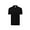 Black, variant on BAAZ Men's Solid Cotton Pique Polo, Black, Small
