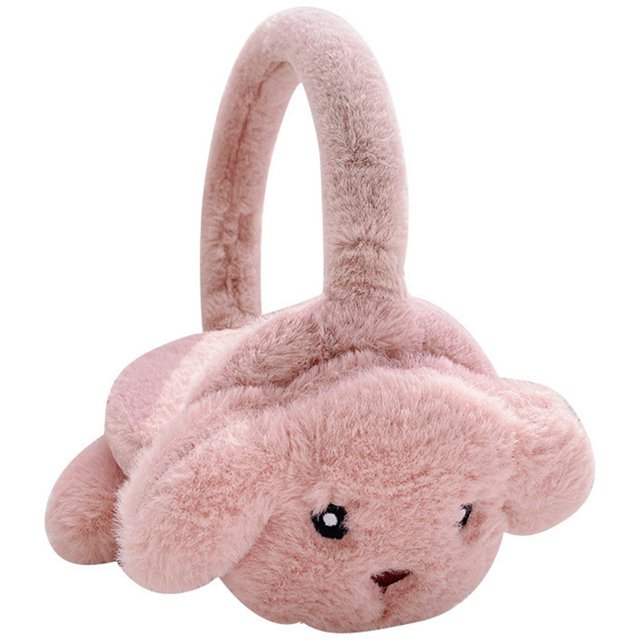 Cache-oreilles d'Hiver Mignon en Peluche, Protecteur et Duveteux, Cache-Oreilles Chauffe-Oreilles pour Enfants