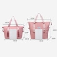 thumbnail image 2 of JYuncloud Weekender Bags for Women, Travel Bag Carry on Gym Bag, Travel Duffle Bag with Wet Dry Pocket/Front Phone Pocket/Trolley Sleeve Pocket, 2 of 3