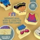 thumbnail image 2 of Juego de figuras magnéticas de madera VEBO, 22 piezas, para azulejos magnéticos, 2 of 7