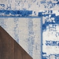 thumbnail image 3 of 4â€™ x 6â€™ Ivory and Navy Oceanic Area Rug, 3 of 16