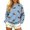 Sky Blue, variant on JIAYUE Women's Crew Neck Sweatshirt Football All‑Over Print Long Sleeve Pullover Sweatshirts for Vacation Trip